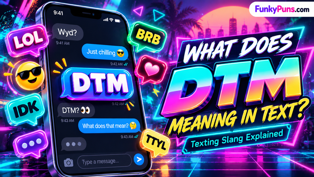 What Does DTM Meaning In text?