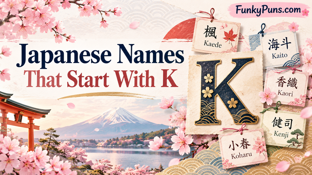 Japanese Names That Start With K