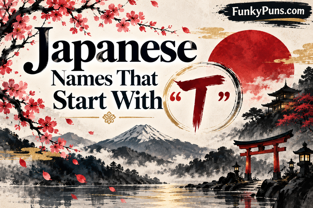 Japanese Names Starting with T