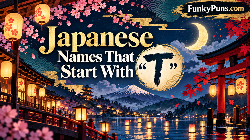 Japanese Names Starting with T