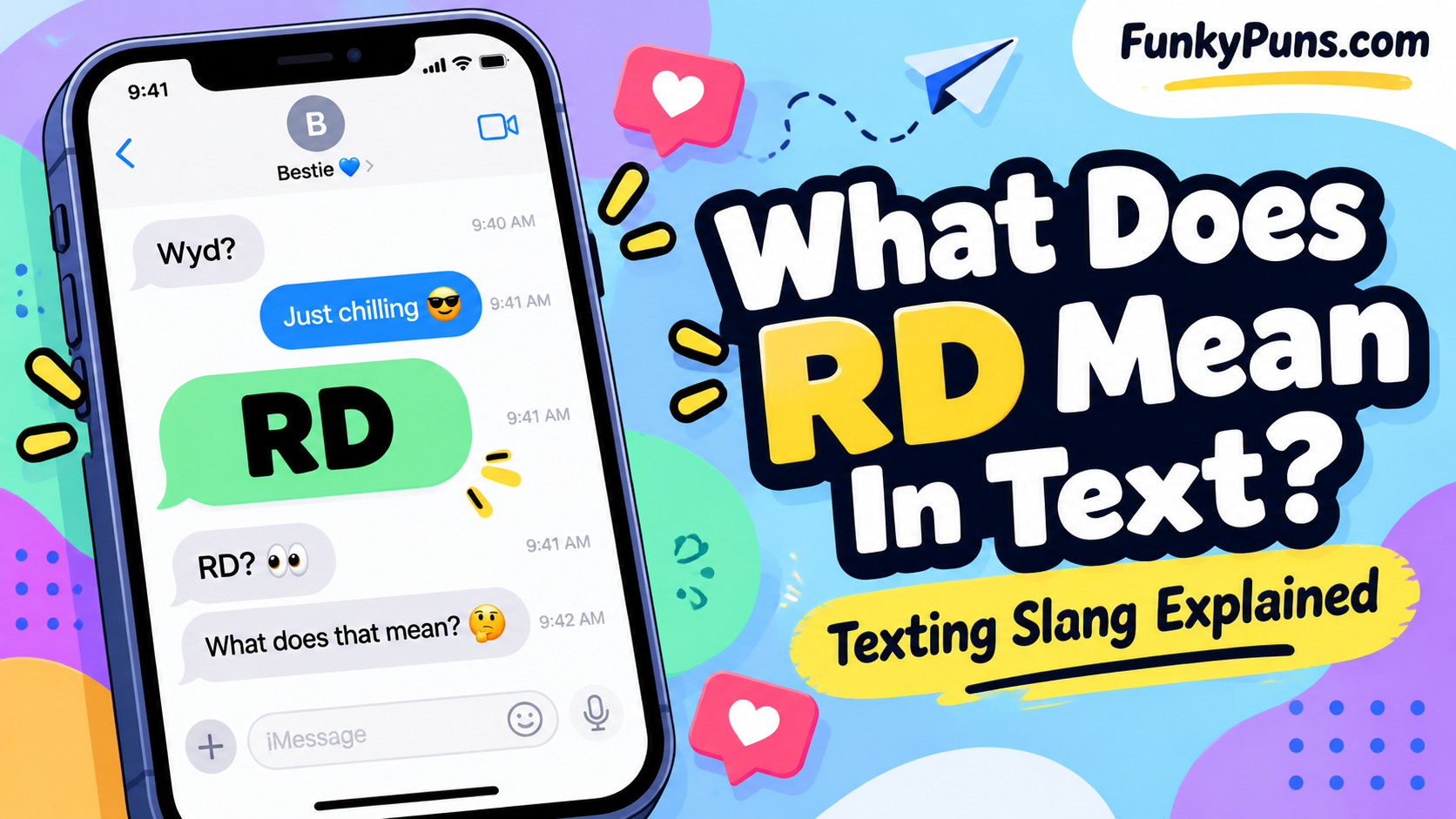 What Does RD Mean in Text?